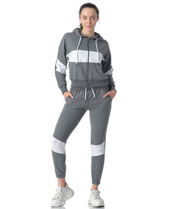 Nouveau Jogging costume femmes survêtements survêtements logo personnalisé survêtement pour femmes coton respirant survêtements femme - Product Image 1