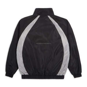 Chaqueta cortavientos deportiva de moda para hombre, nueva, personalizada, de algodón a cuadros, con cremallera, fabricada a medida para hombre. - Product Image 6