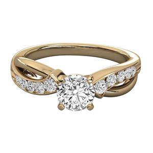 แหวนทองคำแท้ 14K ประดับเพชรทรงกลมเจียระไนแบบบริลเลียนท์ ได้รับการรับรองจาก IGI สำหรับผู้หญิง สไตล์ยุโรป-อเมริกัน เหมาะสำหรับเป็นของขวัญงานหมั้น งานแต่งงาน หรืองานเลี้ยง - Product Image 6