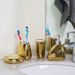 Juego de Baño de Latón, Accesorios de Latón de Primera Calidad que Ofrecen Durabilidad y un Atractivo Atemporal para el Baño - Product Image 2