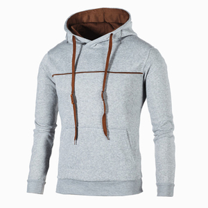 Sudaderas con capucha para hombre, sudaderas con capucha 100% de algodón para hombre, Jersey transpirable de secado rápido, sudaderas lisas para hombre, sudaderas básicas de algodón de gran tamaño 2026 - Product Image 2