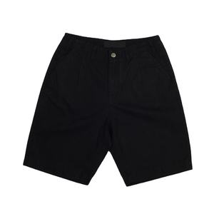 Shorts en jean décontractés pour hommes, coupe ample taille haute, denim bleu délavé foncé, entrejambe de 12 pouces, 100 % coton, non extensible, fermeture boutonnée - Product Image 6