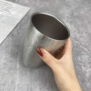 แก้วมัคสแตนเลสคุณภาพสูง ดีไซน์คลาสสิก สำหรับชาและกาแฟ ทนทาน พรีเมียม ซ้อนเก็บได้ เหมาะสำหรับใช้ในบ้าน - Product Image 6