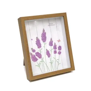 2025 New Arrival Wholesale Factory Directly Customize Color and Size 8in 10in 12in 16in A4 A3 <strong>Photo</strong> <strong>Frame</strong> with Glass and <strong>Acrylic</strong> - Product Image 1