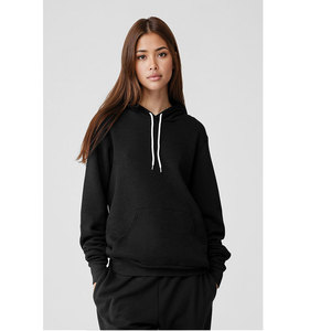 Sweats à capuche unisexe BELLA + CANVAS brodés en éponge polaire à épaules tombantes Design thermique doux et écologique pour un usage quotidien confortable - Product Image 5