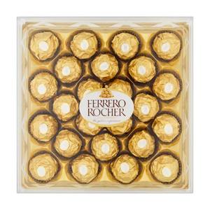 Ferrero Rocher 375G Caja de regalo de chocolate envuelta de lujo Avellana dorada Aperitivo dulce Premium para festivales Ocasiones especiales - Product Image 6