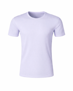 T-shirt en polyester 100% de haute qualité, en gros, uni, vierge, impression personnalisée, pour hommes - Product Image 6