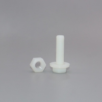 Offres Speciales PA66 blanc et noir M2 - M8 DIN 7985 vis et boulons a tete cylindrique a empreinte cruciforme en plastique