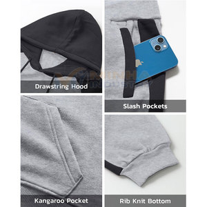 Premium Quality <b>Pullover</b> Winter Warm <b>Men</b> Tracksuit Made In Pakistan Custom Made Heavy Weight <b>Men</b> Tracksuit - Product Image 3