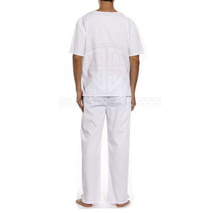 2023 Men's High Quality Breathable Canvas <b>Scrub</b> Suits Wholesale Best Price Breathable <b>Scrub</b> <b>Sets</b> - Product Image 2