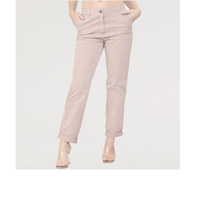 Femmes 2025 New Fashion Office Wear Pantalon droit avec poches latérales Pantalon vintage à taille haute avec fermeture éclair Pantalon féminin Export From BD - Product Image 2