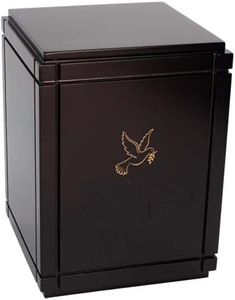 Urnas de cremación de madera hechas a mano modernas, urnas funerarias decorativas para hombre y mujer a bajo precio - Product Image 1