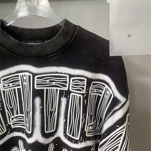 Camiseta de algodón 100% con cuello redondo para hombre, camiseta de manga corta con estampado Digital personalizado para ropa informal, tela transpirable y suave - Product Image 2