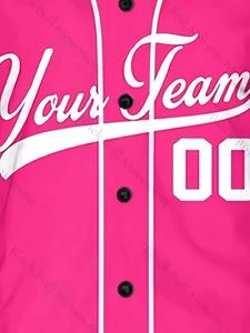 เสื้อเบสบอลซอฟต์บอลแบบสั่งทำพิเศษสำหรับผู้ใหญ่ ไซส์พลัส แบบยูนิเซ็กซ์ พิมพ์ลายดิจิทัล ระบายอากาศได้ดี แห้งเร็ว ป้องกันรังสียูวี - Product Image 4