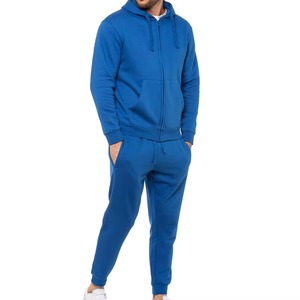 Sudaderas con capucha y chándal de invierno para hombre, chándales transpirables de lana de algodón 100%, conjunto de Sudadera con capucha para correr con estampado personalizado - Product Image 6