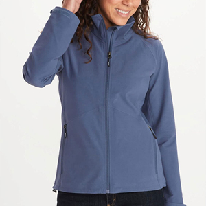 Chaqueta Softshell para mujer, entrenamiento personalizado, cortavientos de concha suave, chaquetas de lluvia, cremallera completa, ropa de senderismo impermeable para mujer 2026 - Product Image 4