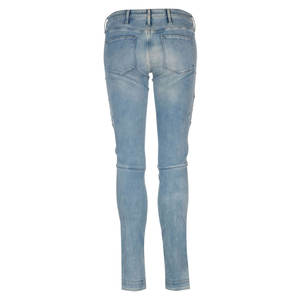 Casual High Waist Classic Pocket Baggy Black Straight Fit Custom Ladies <b>Cargo</b> <b>Wide</b> <b>Leg</b> Pants Jeans Denim Trousers for Women - Product Image 4