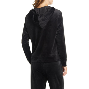 Customized Breathable Quick Dry <b>Velour</b> Hooded Women's Hoodies Windproof <b>Sweatshirts</b> Autumn Season OEM Service Custom Logo - Product Image 2