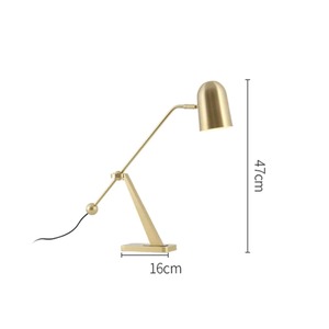 Elegante lámpara de pie plegable de metal dorado, ideal para dormitorio, sala de estar, salón y adecuada para sesiones de fotografía de la India - Product Image 5