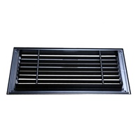 Grille de barre linéaire de couverture d'évent de ventilation de climatisation HVAC grille de barre à noyau fixe