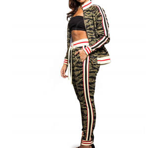 Chándal sublimado personalizado con cremallera completa y pantalones cónicos Chándal sublimado transpirable con diseño personalizado - Product Image 2