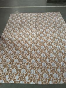 Indian Soft Cotton Good Looking Hand Block Printed Blanket <b>Throw</b> Boho Cotton Sofa <b>Couch</b> Bedding Travel Blanket With Tassels - Product Image 2