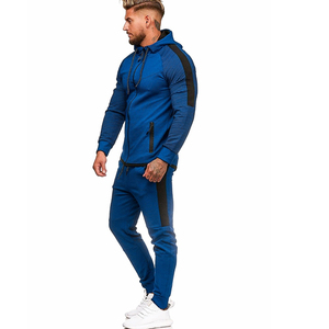 Vente en gros de survêtements de jogging de haute qualité avec logo personnalisé Vêtements de sport pour entraînement de football Survêtement deux pièces en nylon pour hommes OEM - Product Image 3