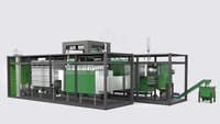 Planta de carbón biológico Premium, capacidad de 30 toneladas/día, residuos agrícolas, cáscara de coco, aserrín, briqueta de carbón, potencia de tamaño ajustable
