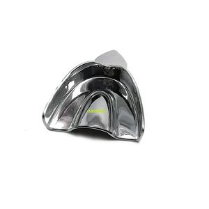 Plateau d'empreinte en acier inoxydable de haute qualité, mâchoire supérieure, non stérile, Fig.2, 71x62mm, usage dentaire - Product Image 6