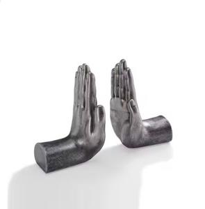Sujetalibros Metálicos con Forma de Mano, Atractivos para Decoración de Bibliotecas y Soporte para Estanterías de Oficina, con Diseño Artístico a un Precio Razonable - Product Image 1