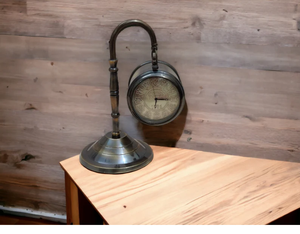 Reloj de escritorio colgante de Metal de latón antiguo, reloj de mesa decorativo para oficina, decoración del hogar, regalo de Navidad, reloj de regalo de inauguración. - Product Image 3