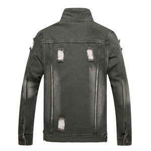 Veste en jean pour hommes de qualité supérieure, surdimensionnée, pour le sport de plein air, en gros, personnalisée - Product Image 2