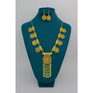 Oman Special Designer Gold Plated Necklace for Women <b>Indian</b> Exclusive Designs Omani Vintage Beads Necklace Ethnic Dubai Jewelry - Product Image 6