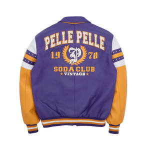 Chaqueta de cuero para hombre de corte regular con gran personalidad, entrega rápida, precio con descuento, chaqueta de cuero con diseño de logotipo personalizado de peso pesado - Product Image 2