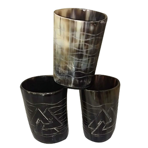 แก้วเขาควายทำด้วยมือแก้วไวกิ้ง - Product Image 3