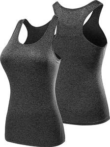 Top Deportivo de Verano 2024, Informal, para Fitness, Ropa Deportiva para Mujer, Color Sólido, Tejido Transpirable, de Alta Calidad, para Gimnasio y Yoga - Product Image 3