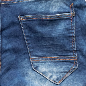 กางเกงขาสั้นผ้าเดนิมเอวกลางของผู้ชายกางเกงขาสั้นสไตล์ลำลองผ้า100% แบบสั่งทำ2025ใหม่ - Product Image 5