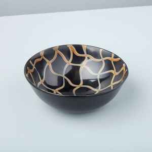 Ensemble de bols de service en corne naturelle de marque de haute qualité bols de rasage polis fabriqués à la main pour l'Inde inspirée du carton emballé à la maison - Product Image 1