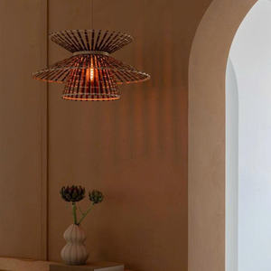 Lámpara Colgante de Bambú Versátil con Diseño de Eficiencia Energética y Materiales Naturales, Apta para Compras al por Mayor - Product Image 5