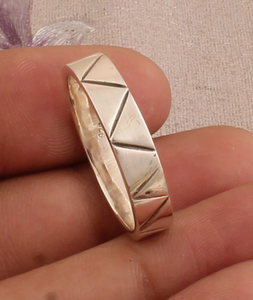 Anillo giratorio de Plata de Ley 925 para mujer, sortija antiansiedad con cuentas talladas - Product Image 4