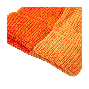 Bonnet tricoté en jacquard chaud unisexe de haute qualité 100% laine bonnet d'hiver extérieur - Product Image 4