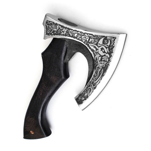 Venta al por mayor profesional de acero de alto carbono Pizza hacha personalizable servicios OEM para Industrial Camping al aire libre Pizza corte - Product Image 3