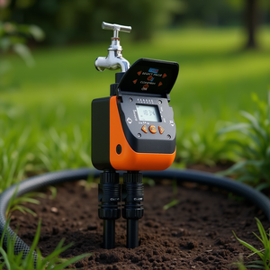 Programador de Riego AQUADUE 8410 Claber 9V para Microirrigación, Temporizador de Agua por Goteo para Jardín de Duplo - Product Image 3