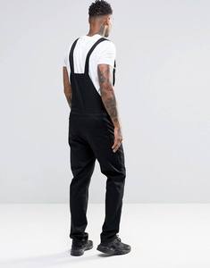 Wholesale New Fashion <strong>Overalls</strong> Trousers Denim Suspenders <strong>Black</strong> Dungaree Jeans Stylish Jeans <strong>Pant</strong> for Men