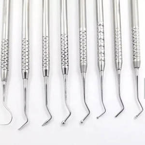 Kit d'instruments de remplissage antiadhésif composite dentaire en acier inoxydable Outils d'instruments de remplissage dentaire pour soins dentaires - Product Image 2