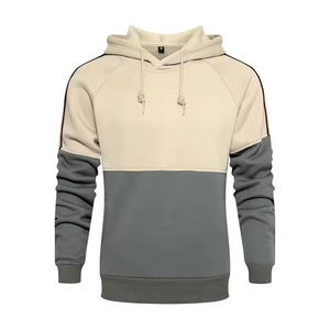 Sweat-shirt de sport décontracté pour homme 100% coton imperméable à fermeture éclair séchage rapide multi-poches taille XL motif uni pour l'automne hiver - Product Image 1