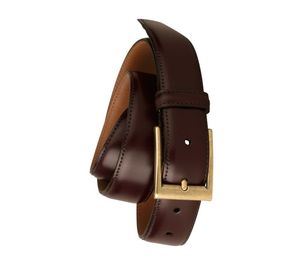 Diseñador de lujo 100% cuero de vaca genuino cinturón de hombre de alta calidad moda Reversible para negocios/Casual fábrica personalizada - Product Image 4