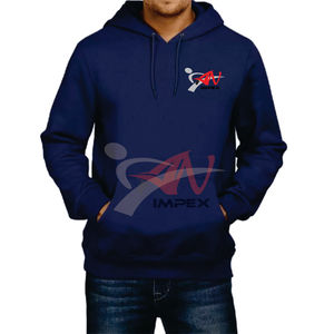 เสื้อฮู้ดสวมหัวสำหรับผู้ชายพิมพ์ลายแบบกำหนดเองเสื้อสเวตเชิ้ตฤดูหนาวคุณภาพสูงผ้าทนทานตัวเลือกขนาดพิเศษ - Product Image 2