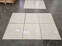 Dalles de marbre poli effet crème vanille pour sols et plafonds, design bordure naturelle, luxe, pour intérieur, hôtel, salle de bain, cuisine, escalier