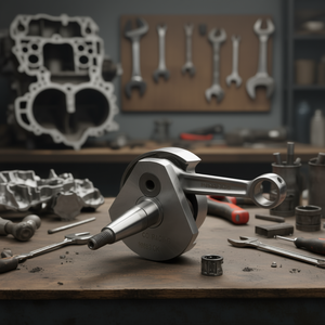 Cigüeñal Avanzado para Motocicleta de Turismo con Carrera de 43 mm y Conicidad de 19 mm, Componente Esencial del Mecanismo del Cigüeñal - Product Image 3